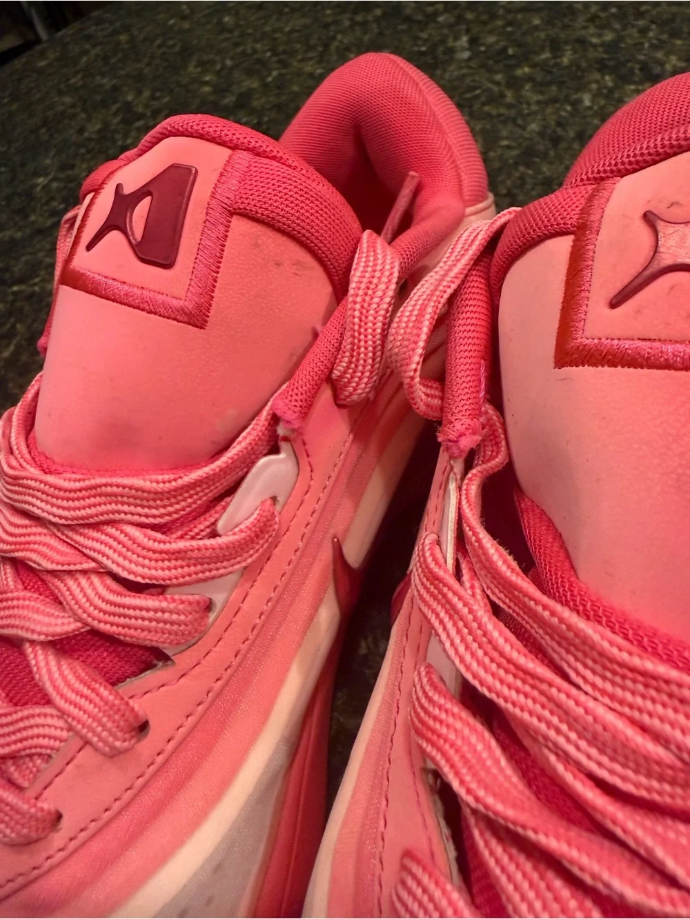 Nike Women's A'ja Wilson A'One Pink A’ura Sneakers 9.5